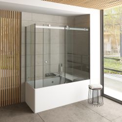 Multislide Retto Glass Bath Enclosure 6 mm