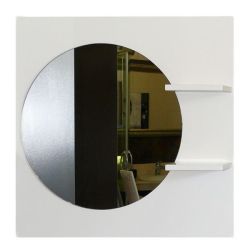 Bathroom Mirror with shelves Lita