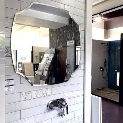 CHARMANT Art Deco Style Bathroom Mirror