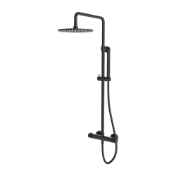 CONTOUR ∅250 ANTHRACITE Thermostatic Shower System