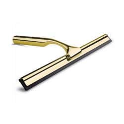 Gold Glass Wiper With Holder
