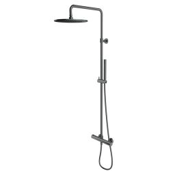 Y ∅250 LUX GRAPHITE Thermostatic Shower System