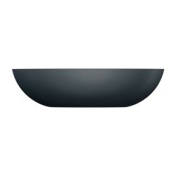 SHELL M+ 60 Black Lava Sit-on Washbasin