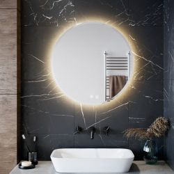 BACKLIGHT PARIS DRY TOUCH LED Enlighted Custom-made Round Mirror