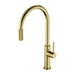 SWICH BRUSHED BRASS Single Lever Kitchen Sink Mixer Filtering System