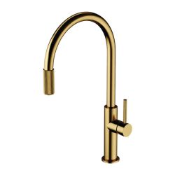 SWICH BRUSHED GOLD Single Lever Kitchen Sink Mixer Filtering System